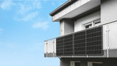Balkonhalterung für 2 Solarmodule